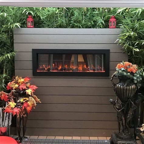 electrical box fire|wall mounted outdoor electric fireplace.